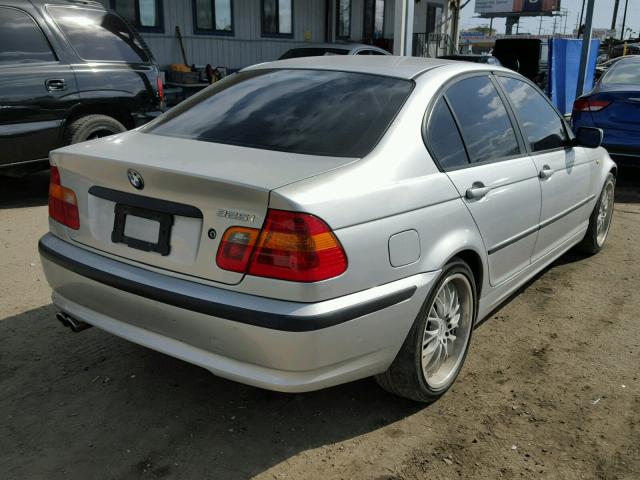 WBAET37494NJ43025 - 2004 BMW 325 I SILVER photo 4