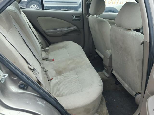 3N1CB51D84L822823 - 2004 NISSAN SENTRA 1.8 GRAY photo 6