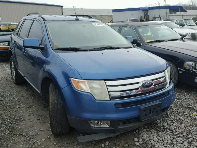 2FMDK38C69BA54177 - 2009 FORD EDGE SEL BLUE photo 1