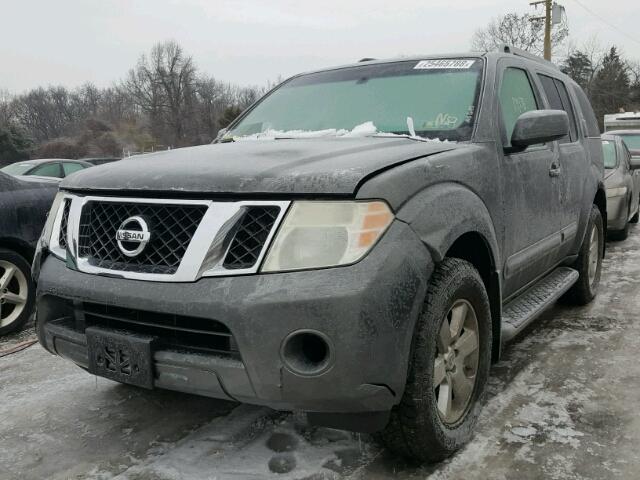 5N1AR18B09C606590 - 2009 NISSAN PATHFINDER GRAY photo 2