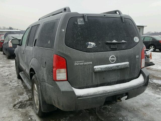 5N1AR18B09C606590 - 2009 NISSAN PATHFINDER GRAY photo 3