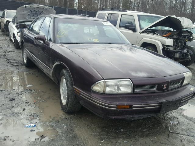 1G3HY53L6PH320207 - 1993 OLDSMOBILE 88 ROYALE BURGUNDY photo 1