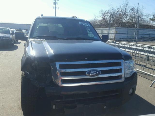 1FMFU16597LA43425 - 2007 FORD EXPEDITION BLACK photo 7