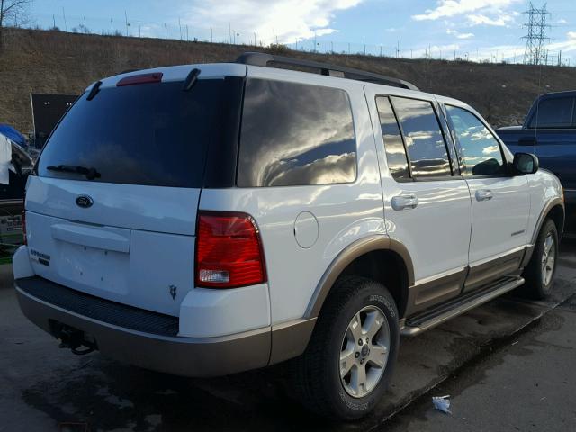 1FMDU74W24UB24536 - 2004 FORD EXPLORER E WHITE photo 4