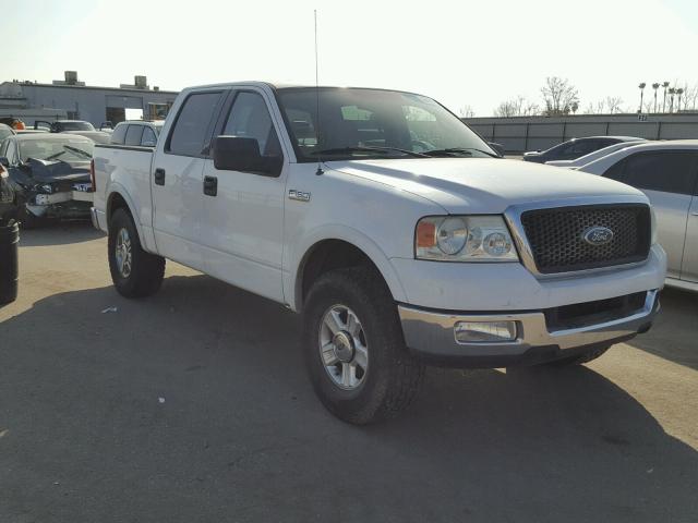 1FTPW12594KD35537 - 2004 FORD F150 SUPER WHITE photo 1