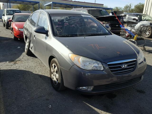 KMHDU46D38U538490 - 2008 HYUNDAI ELANTRA GL GRAY photo 1