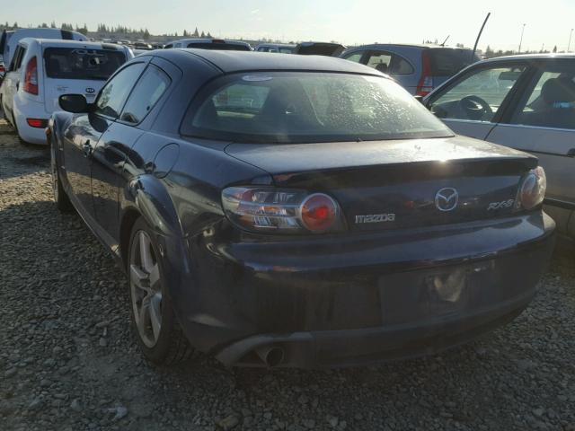 JM1FE173980214014 - 2008 MAZDA RX8 BLUE photo 3