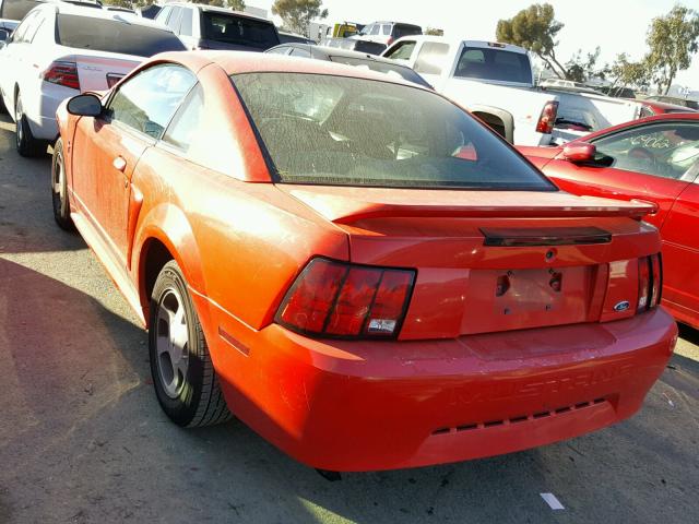 1FAFP4045YF273207 - 2000 FORD MUSTANG RED photo 3