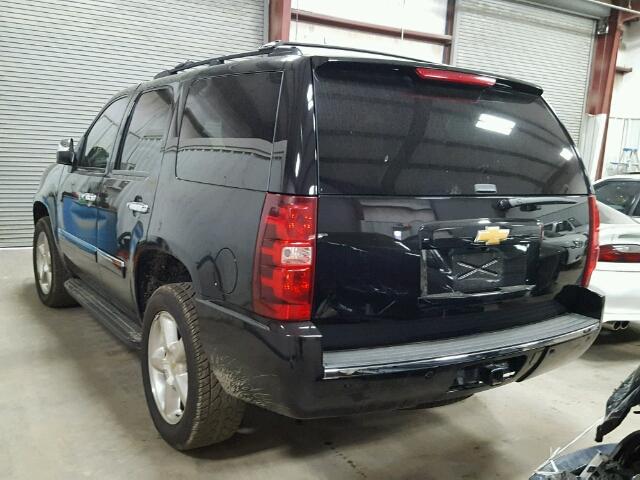 1GNSKCE02ER120714 - 2014 CHEVROLET TAHOE LTZ BLACK photo 3