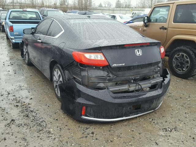 1HGCT1B83DA000069 - 2013 HONDA ACCORD EXL BLACK photo 3