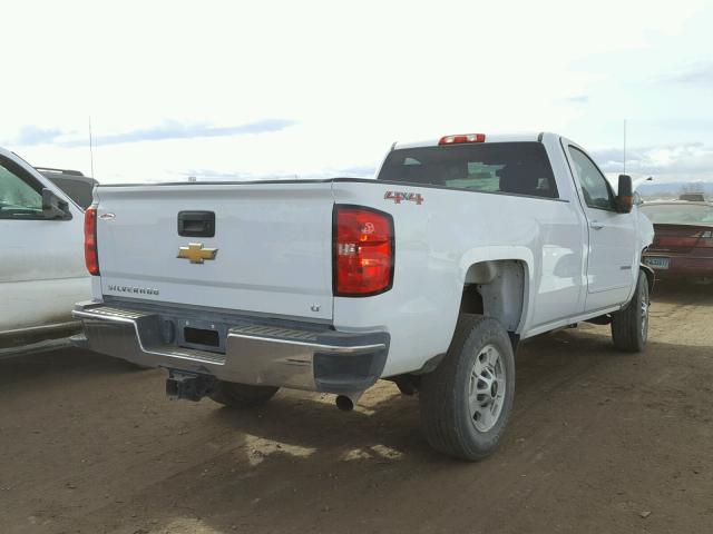 1GC0KVEG5FZ525704 - 2015 CHEVROLET SILVERADO WHITE photo 4