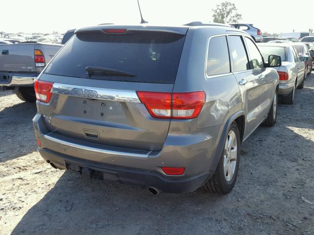 1J4RR6GT5BC632911 - 2011 JEEP GRAND CHER GRAY photo 4