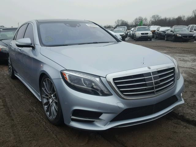 WDDUG8CB8HA325077 - 2017 MERCEDES-BENZ S 550 SILVER photo 1