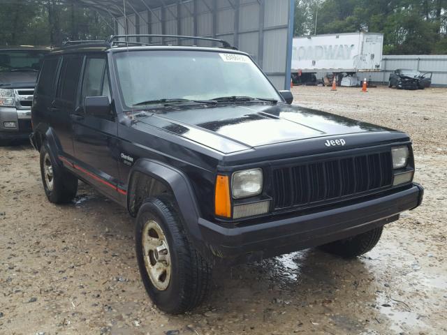 1J4FJ68S5TL186986 - 1996 JEEP CHEROKEE S BLACK photo 1