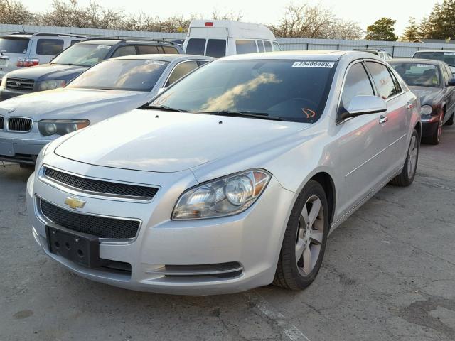 1G1ZD5EU0CF356348 - 2012 CHEVROLET MALIBU 2LT SILVER photo 2