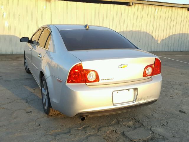 1G1ZD5EU0CF356348 - 2012 CHEVROLET MALIBU 2LT SILVER photo 3