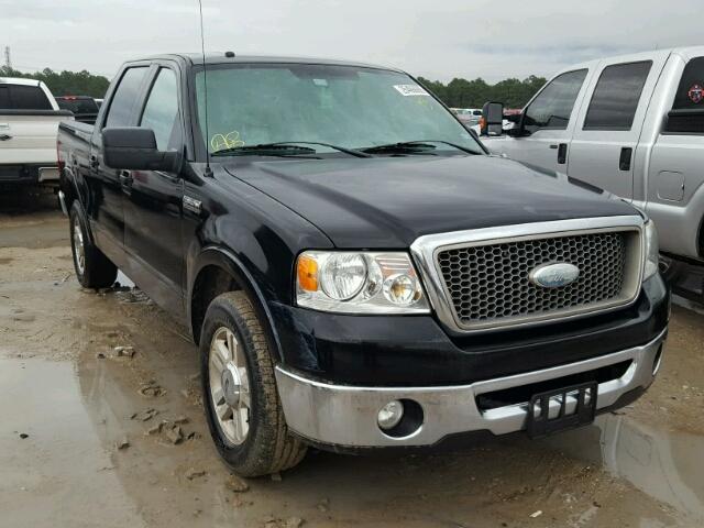 1FTPW12V18FA52550 - 2008 FORD F150 SUPER BLACK photo 1