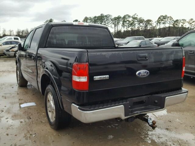 1FTPW12V18FA52550 - 2008 FORD F150 SUPER BLACK photo 3