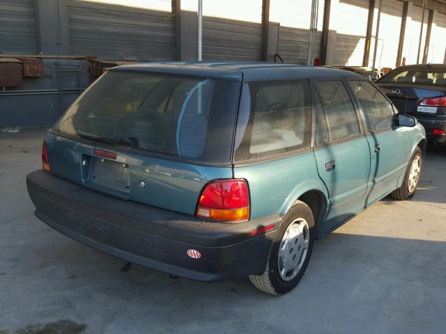 1G8ZH8599RZ187909 - 1994 SATURN SW1 TEAL photo 4