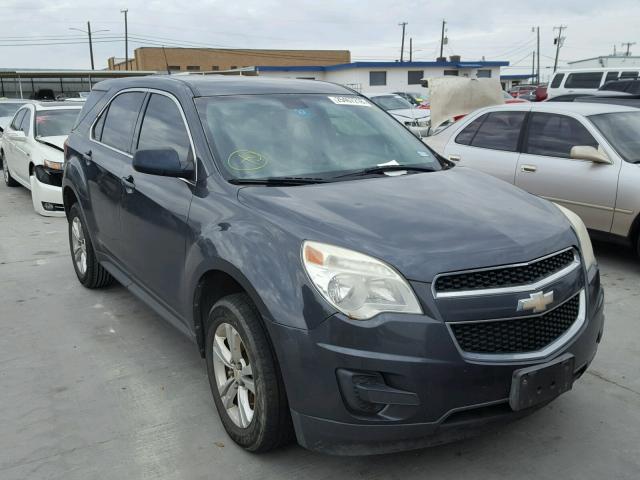 2CNALBEW6A6382964 - 2010 CHEVROLET EQUINOX LS GRAY photo 1