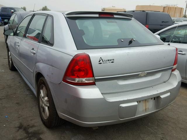 1G1ZT62885F134319 - 2005 CHEVROLET MALIBU MAX SILVER photo 3