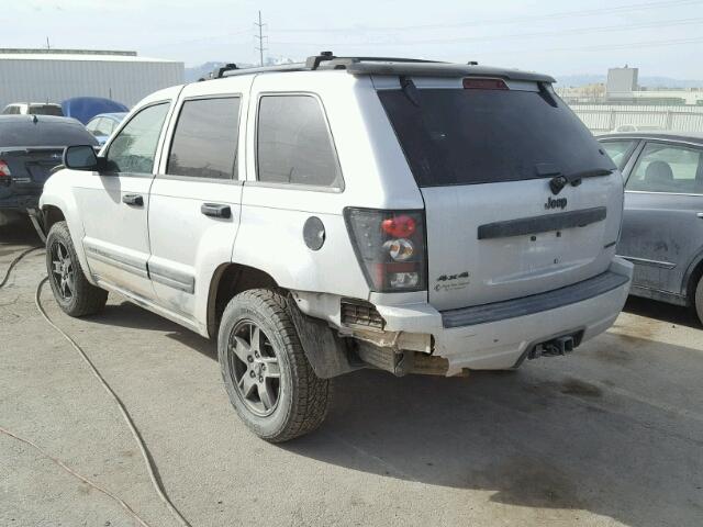 1J4HR48N85C579321 - 2005 JEEP GRAND CHER SILVER photo 3