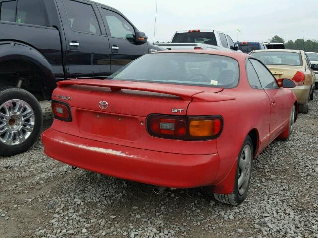 JT2ST87F7N0129247 - 1992 TOYOTA CELICA GT RED photo 4