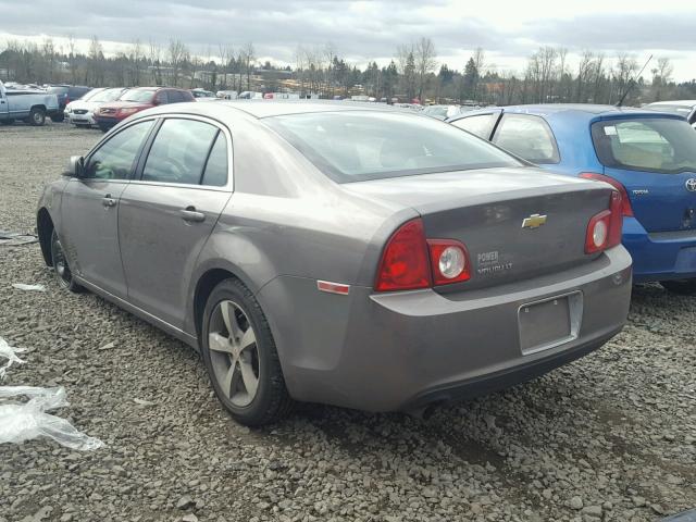 1G1ZC5EB7AF255127 - 2010 CHEVROLET MALIBU 1LT GRAY photo 3