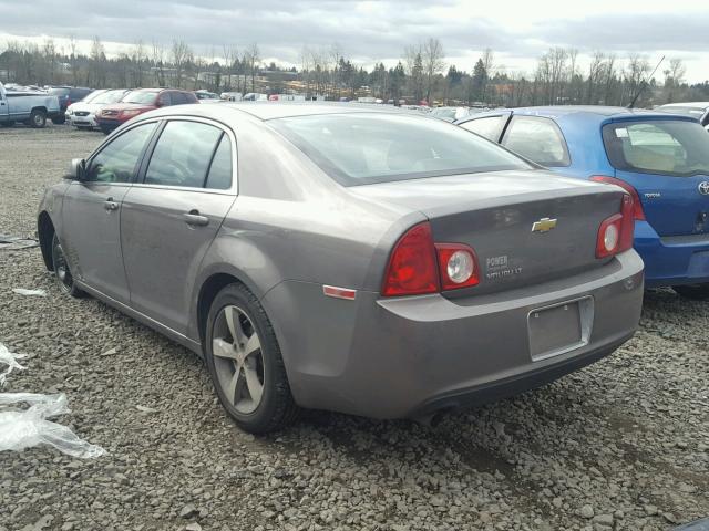 1G1ZC5EB7AF255127 - 2010 CHEVROLET MALIBU 1LT 灰色 照片 3