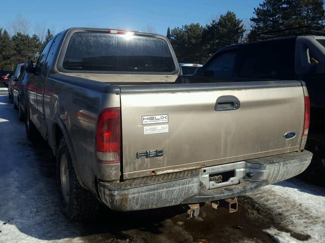1FTRX18L11NB35113 - 2001 FORD F150 Bej foto 3