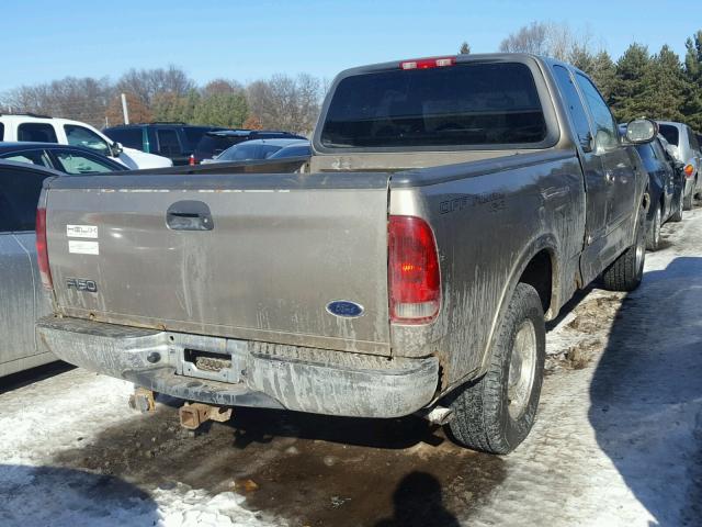 1FTRX18L11NB35113 - 2001 FORD F150 BEIGE photo 4