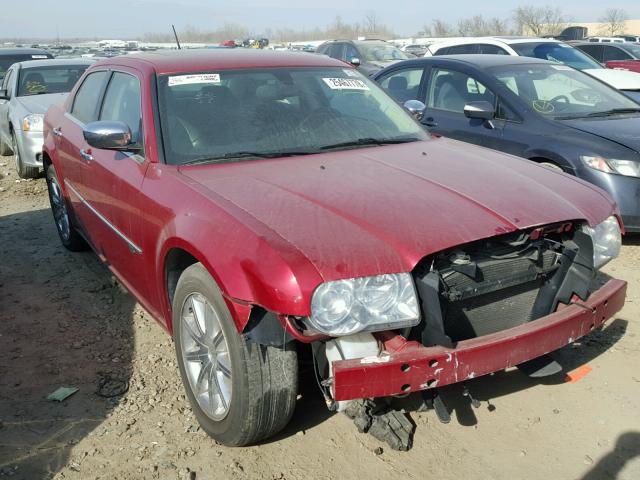 2C3KA63H78H119993 - 2008 CHRYSLER 300C MAROON photo 1