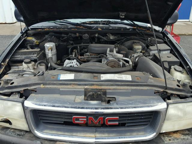 1GKDT13W9W2525476 - 1998 GMC JIMMY BLACK photo 7