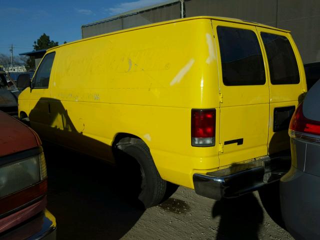 1FTEE1466VHA52107 - 1997 FORD ECONOLINE YELLOW photo 3