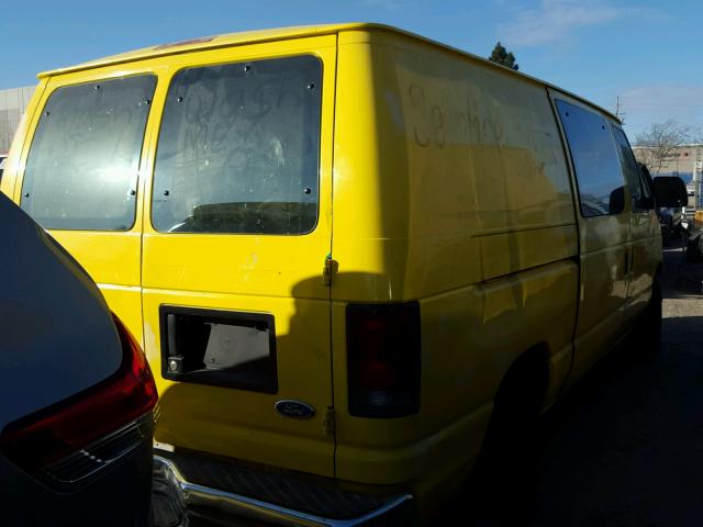 1FTEE1466VHA52107 - 1997 FORD ECONOLINE YELLOW photo 4