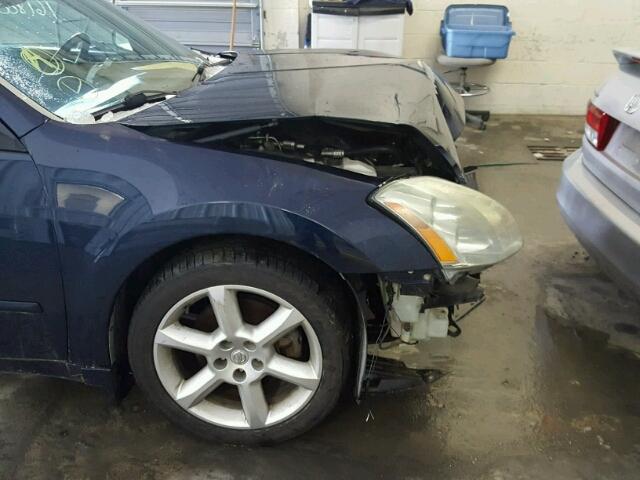 1N4BA41E86C812716 - 2006 NISSAN MAXIMA SE BLUE photo 9