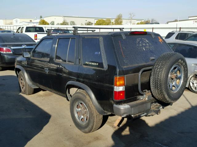 JN8HD17S0SW009743 - 1995 NISSAN PATHFINDER BLACK photo 3