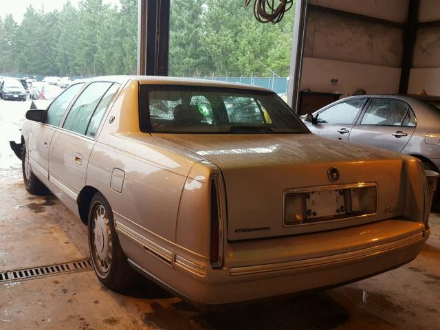 1G6KD54Y0VU244664 - 1997 CADILLAC DEVILLE SILVER photo 3