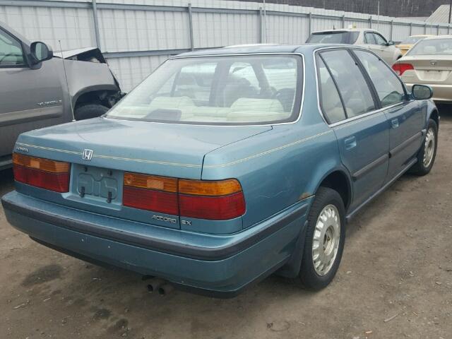 1HGCB7669LA022882 - 1990 HONDA ACCORD EX GREEN photo 4