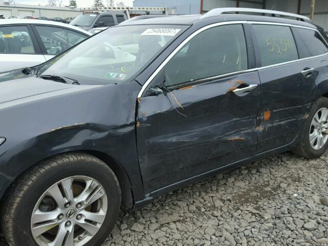 JH4CW2H69CC003027 - 2012 ACURA TSX TECH CHARCOAL photo 9