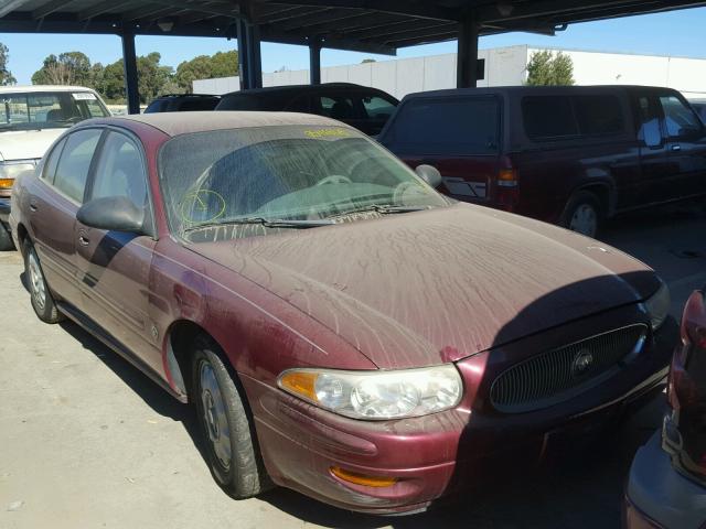 1G4HP54K61U130913 - 2001 BUICK LESABRE CU BURGUNDY photo 1