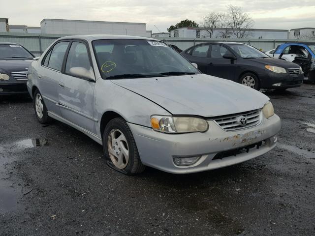 2T1BR12E81C433201 - 2001 TOYOTA COROLLA CE SILVER photo 1