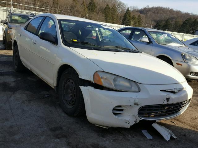 1C3EL46X63N551876 - 2003 CHRYSLER SEBRING LX WHITE photo 1