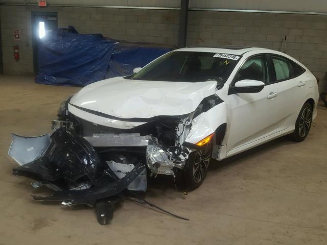 2HGFC1F37JH640052 - 2018 HONDA CIVIC EX Ağ foto 2