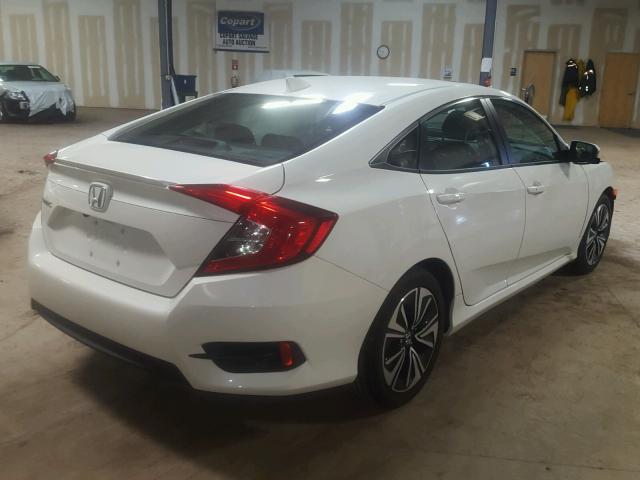 2HGFC1F37JH640052 - 2018 HONDA CIVIC EX WHITE photo 4