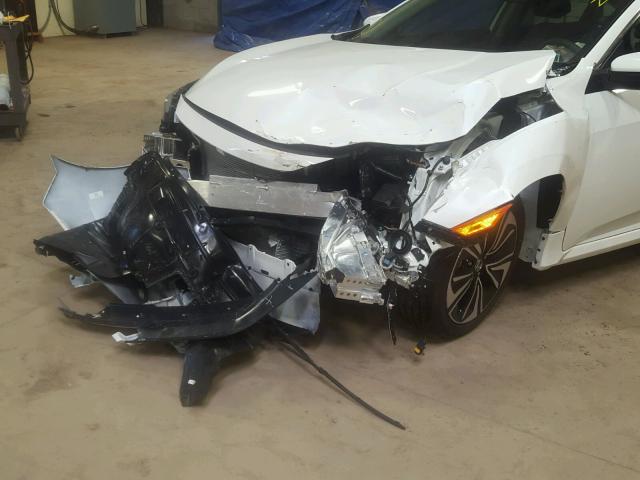 2HGFC1F37JH640052 - 2018 HONDA CIVIC EX Ağ foto 9