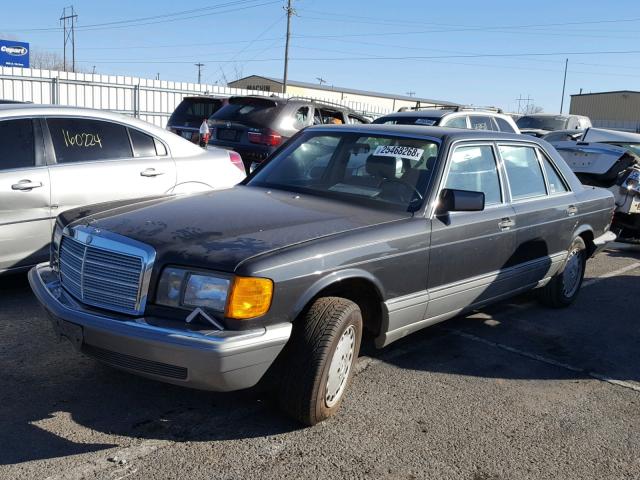 WDBCA39D9JA397252 - 1988 MERCEDES-BENZ 560 SEL BLACK photo 2