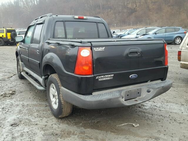 1FMZU77K25UB73932 - 2005 FORD EXPLORER S BLACK photo 3