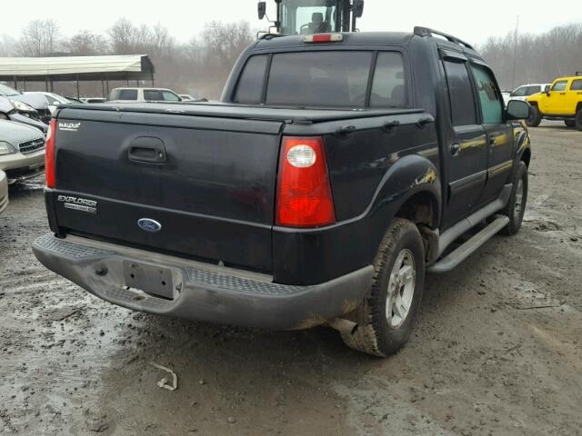 1FMZU77K25UB73932 - 2005 FORD EXPLORER S BLACK photo 4