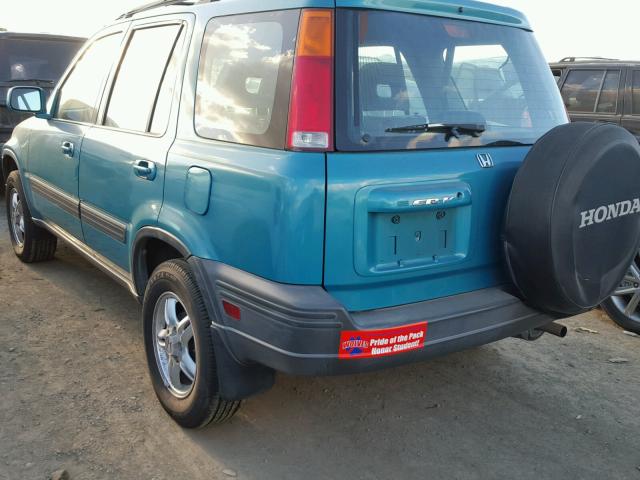 JHLRD1868WC044770 - 1998 HONDA CR-V EX TURQUOISE photo 3